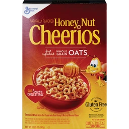 Cheerios Cheerios Sweetened Whole Grain Oat Cereal With Real Honey & Natural Almond Flavor, Honey Nut