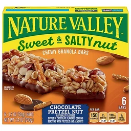 Nature Valley Nature Valley Sweet & Salty Chocolate Pretzel Nut Granola Bars 6ct