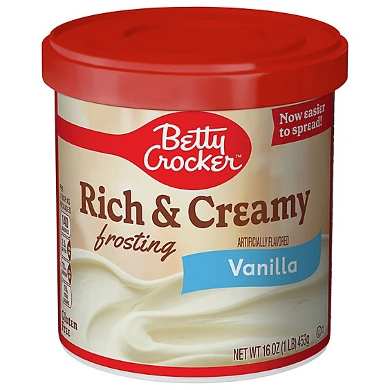 Betty Crocker Rich & Creamy Frosting, Vanilla