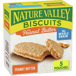 Nature Valley Natural Valley Peanut Butter Biscuits  5ct