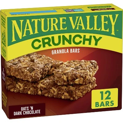 Nature Valley Crunchy Oats 'N Dark Chocolate Granola Bars 6ct