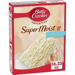 Betty Crocker Betty Crocker Super Moist Cake Mix, White