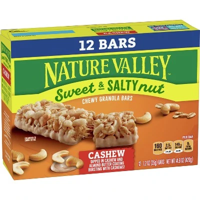Nature Valley Sweet & Salty Cashew Value pack  18.8oz