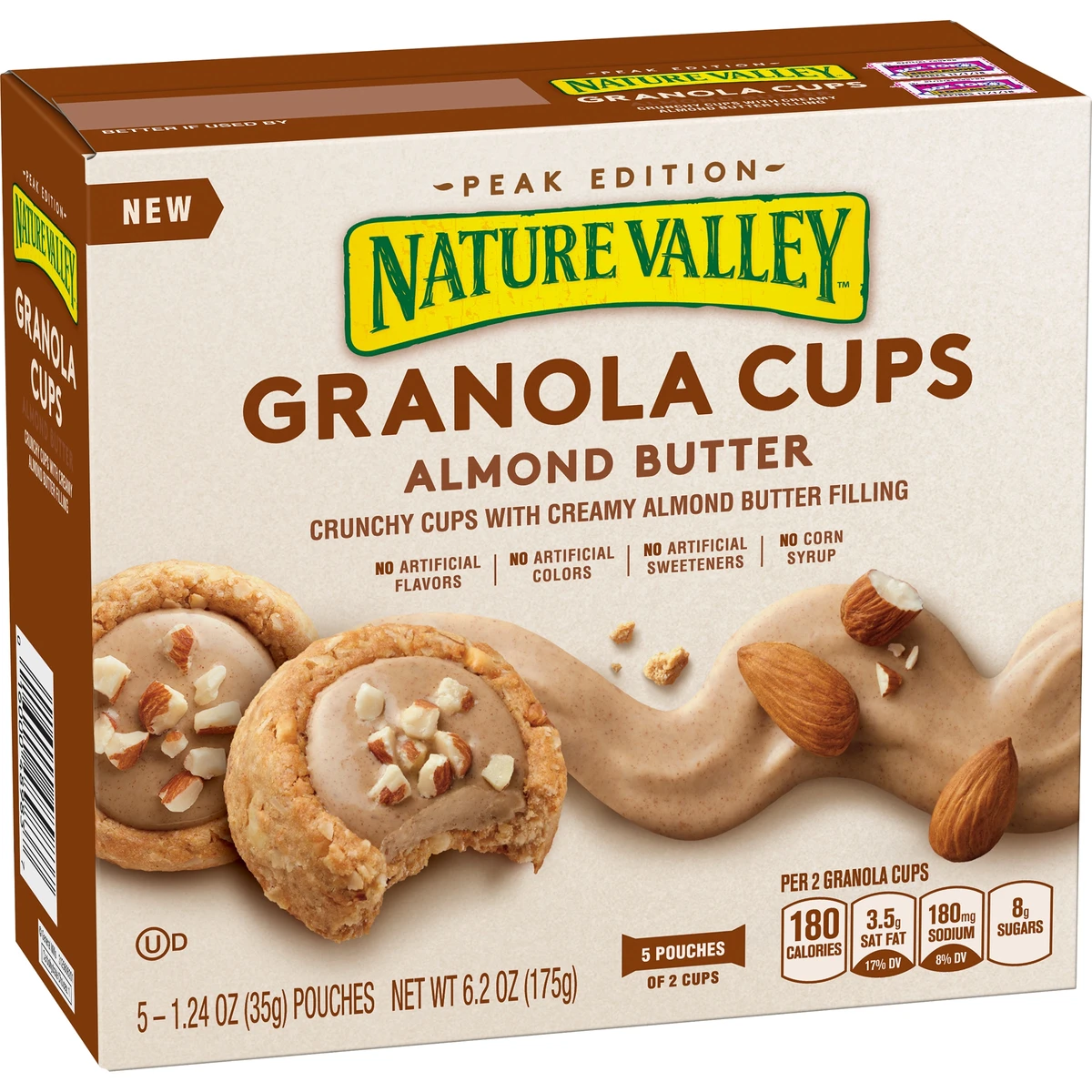 Nature Valley Granola Cups Almond Butter 5ct 6.2oz