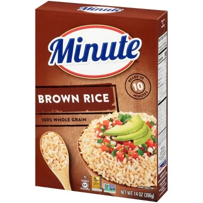 Minute Instant Whole Grain Brown Rice  14oz