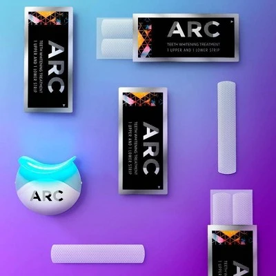 ARC Blue Light Teeth Whitening Kit, 1 Blue Light + 14 Treatments
