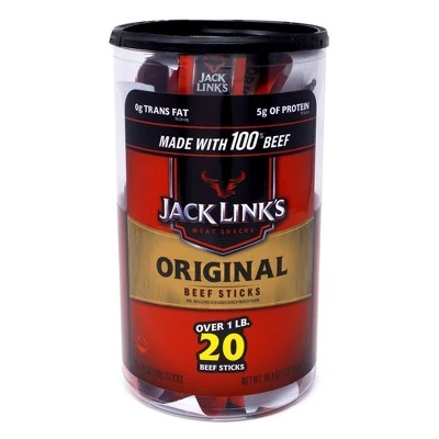 Jack Link's Big Beef Sticks  18.4 oz  20 ct