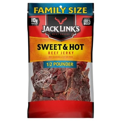 Jack Link's Sweet & Hot Beef Jerky  8oz