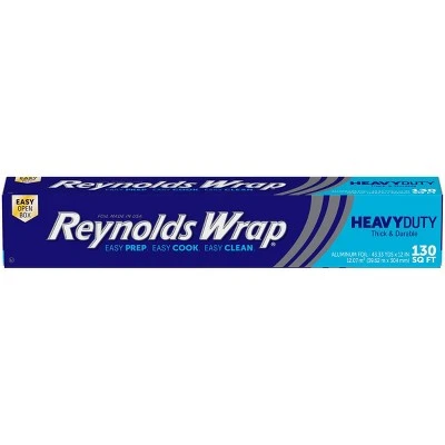 Reynolds Wrap Heavy Duty Aluminum Foil 130 sq ft