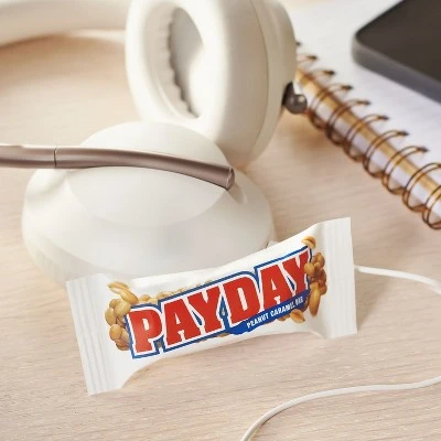 Pay Day Snack Size Peanut Caramel Candy Bars  11.6oz