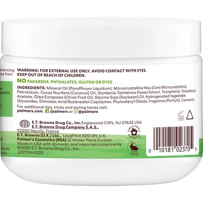 Palmer's Coconut Oil Formula Moisture Gro Hairdress 8.8oz