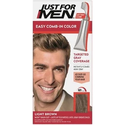 Just For Men Just For Men Easy Comb In Color Gray Hair Coloring for Men with Comb Applicator