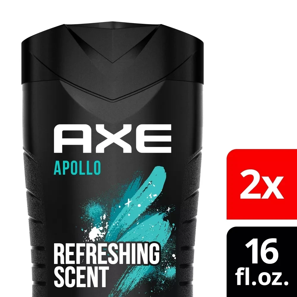 Axe Apollo Clean+Fresh Body Wash Soap Sage & Cedarwood Scent