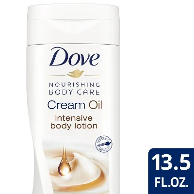 Dove Cream Oil Intensive Body Lotion 13.5 oz