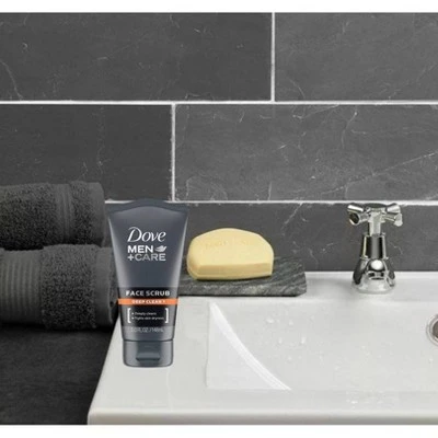 Dove Men+Care Deep Clean + Facial Cleanser Exfoliating Face Wash  5oz
