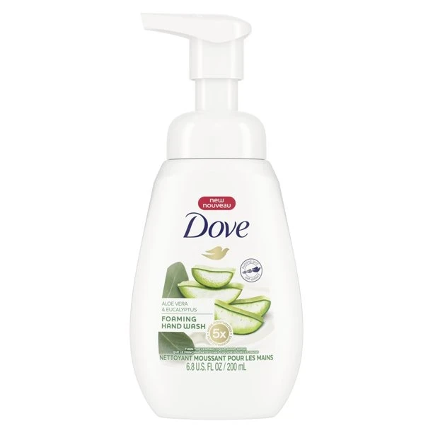 Dove Aloe Vera & Eucalyptus Foaming Liquid Hand Wash Soap 6.8 fl oz