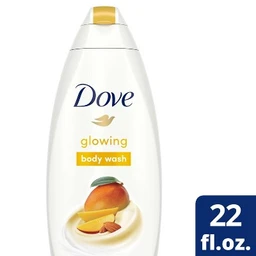 Dove Beauty Dove Glowing Mango & Almond Butter Body Wash Soap 22 fl oz