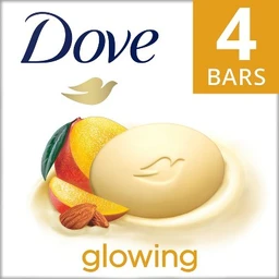 Dove Beauty Dove Mango & Almond Butter Beauty Bar Soap  3.75oz/4ct