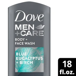 Dove Men+Care Dove Men+Care Blue Eucalyptus & Birch Relax & Uplift Body Wash Soap  18 fl oz