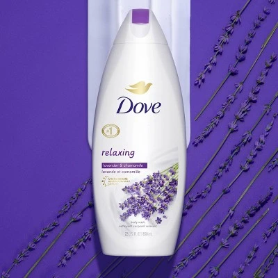 Dove Relaxing Lavender Oil & Chamomile Nourishing Body Wash  22 fl oz