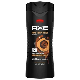 Axe AXE Dark Temptation Dark Chocolate Scent Clean + Relaxed Body Wash Soap  24 fl oz