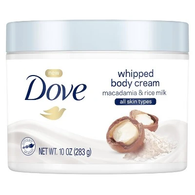 Dove Beauty Whip Macadamia And Rice Milk Hand And Body Lotions 10 fl oz