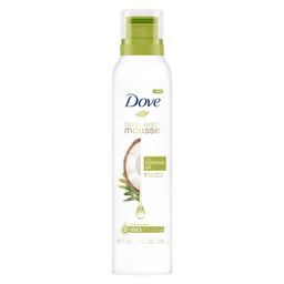 Dove Beauty Dove Coconut Oil Paraben Free Shave & Body Wash Mousse  10.3 fl oz