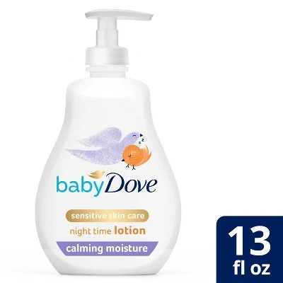 Baby Dove Calming Nights Warm Milk & Chamomile Calming Scent Night Time Lotion  13oz