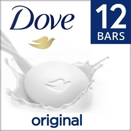 Dove Beauty Dove White Moisturizing Beauty Bar Soap  3.75oz/12ct
