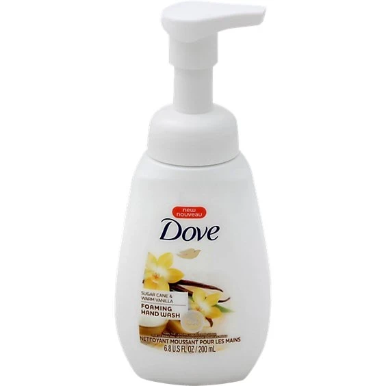 Dove Sugar Cane & Warm Vanilla Foaming Liquid Hand Wash Soap  6.8oz