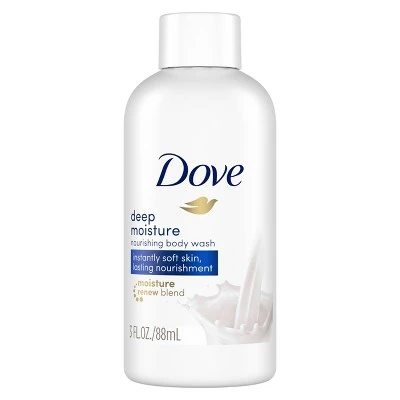 Dove Deep Moisture Nourishing Body Wash Soap for Dry Skin  3 fl oz