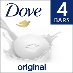 Dove Beauty Dove White Deep Moisture Beauty Bar Soap  3.75oz/4ct