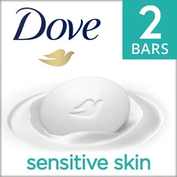 Dove Beauty Dove Sensitive Skin Unscented Beauty Bar Soap  3.75oz/2ct