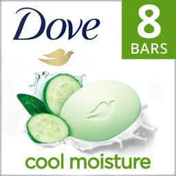 Dove Beauty Dove Cool Moisture Beauty Bar Soap Cucumber & Green Tea  3.75oz/8ct
