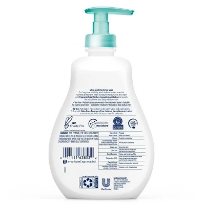 Baby Dove Sensitive Moisture Tip to Toe Fragrance Free Wash 13oz
