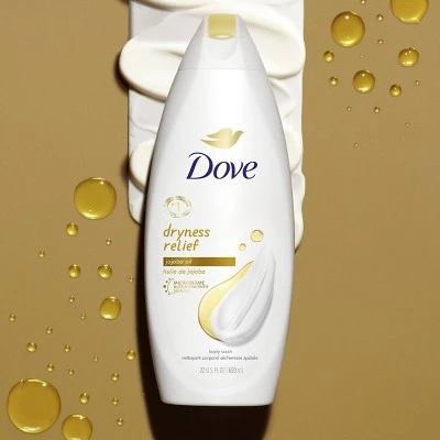 Dove Dryness Relief with Jojoba Oil Body Wash Soap  22 fl oz