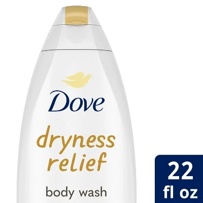 Dove Dryness Relief with Jojoba Oil Body Wash Soap  22 fl oz