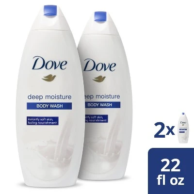 Dove Deep Moisture Body Wash 22 fl oz