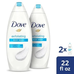 Dove Beauty Dove Gentle Exfoliating Nourishing Body Wash
