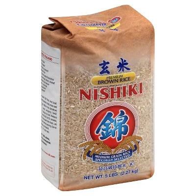 JFC Nishiki Medium Brown Rice  5lb