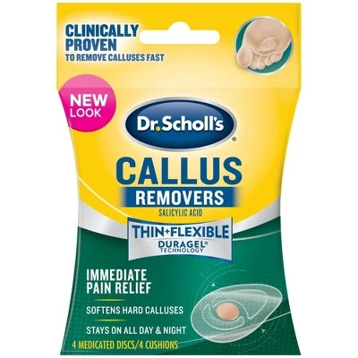 Dr Scholl's Duragel Salicylic Acid Callus Remover Cushion 4ct