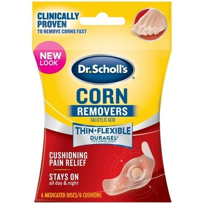 Dr Scholl's Duragel Medicated Corn Remover Bandages  6ct