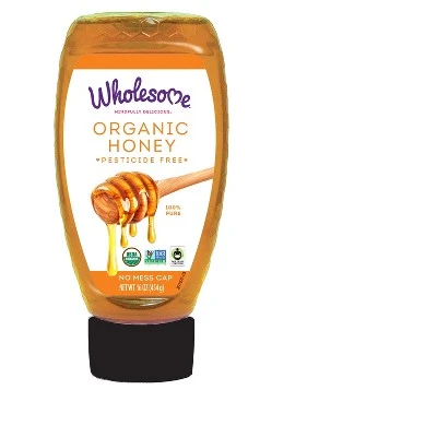 Wholesome Sweeteners 100% Pure Organic Honey  16oz