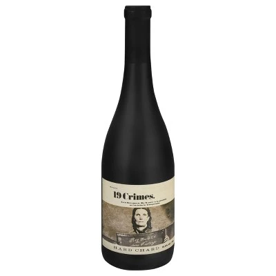 19 Crimes Hard Chard White Wine  750ml Bottle