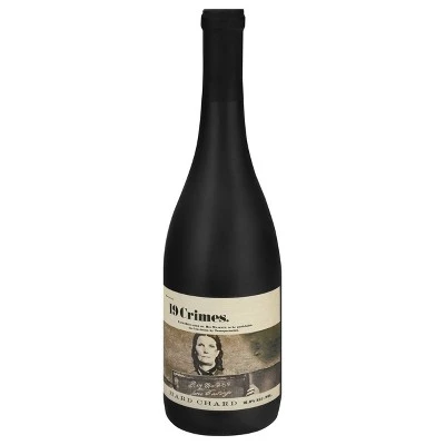 19 Crimes Hard Chard White Wine  750ml Bottle