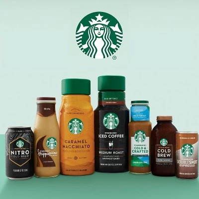 Starbucks Frappuccino Mocha Coffee Drink  13.7 fl oz Glass Bottle