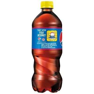 Pepsi Wild Cherry Cola Soda 20 fl oz Bottle