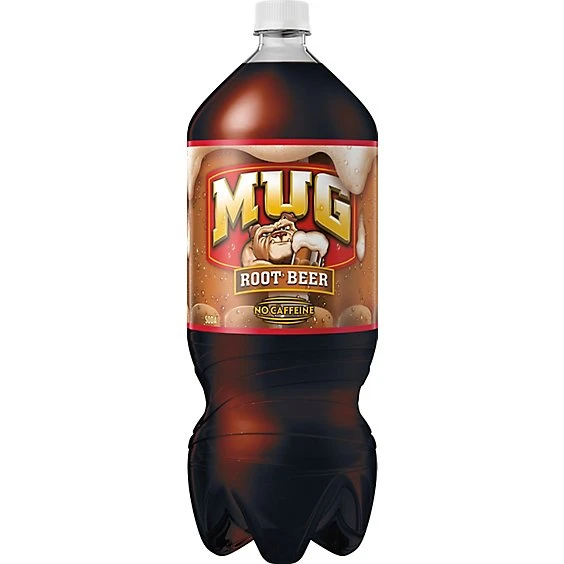 Mug Root Beer Caffeine Free Soda  2L Bottle