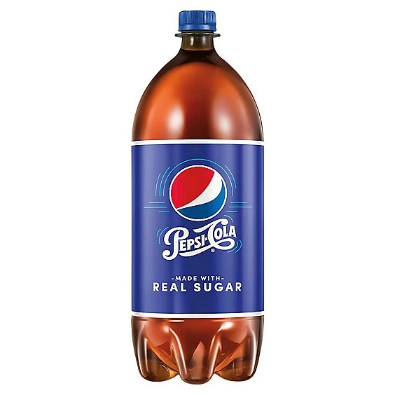 Pepsi Throwback made with Real Sugar Soda 2L Bottle