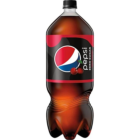 Pepsi 0 Sugar Wild Cherry Cola  2 L Bottle